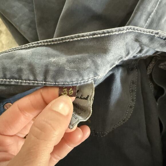 7 For All Mankind Slouchy Jean 36x31 Street Button Fly Punk 90s USA T575357U - Picture 6 of 14